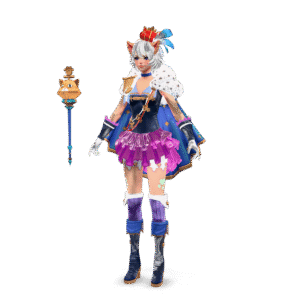 Magical Cat Girl 3D Model
