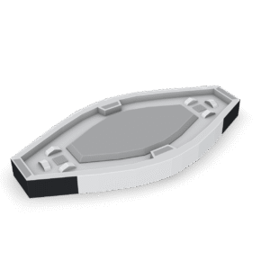 Futuristic Platform Station 3D Model