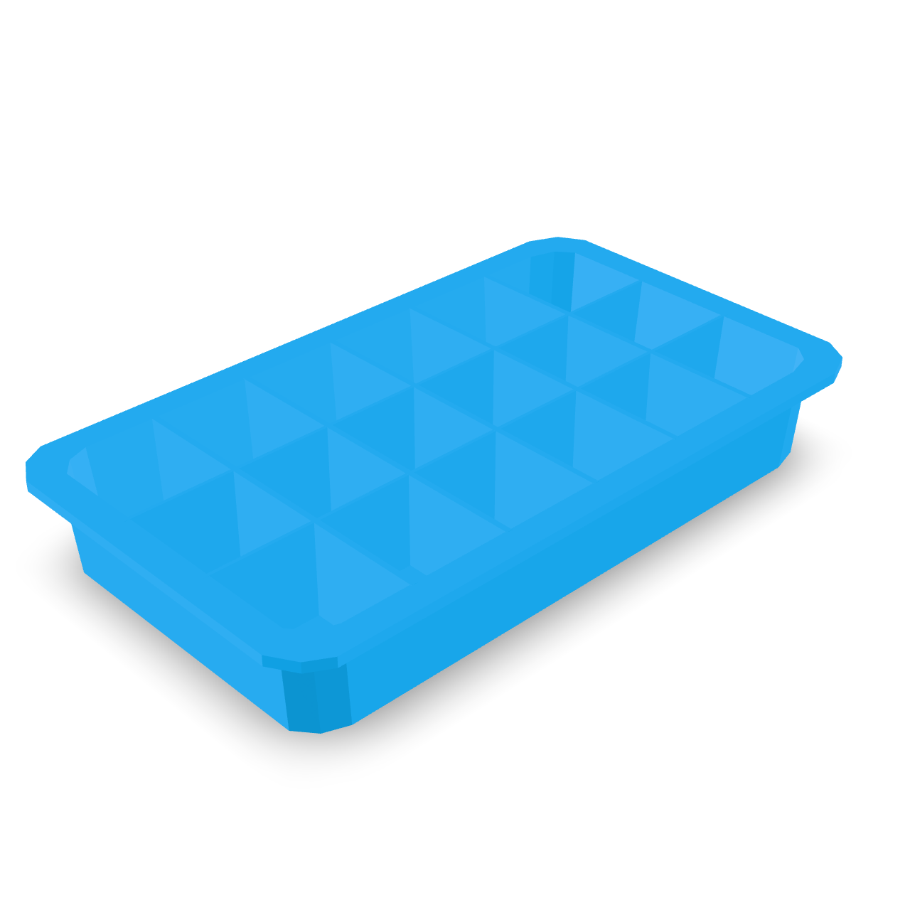 Simple Ice Tray 3D Model