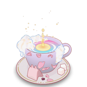 Sakura Tea Time 3D Model