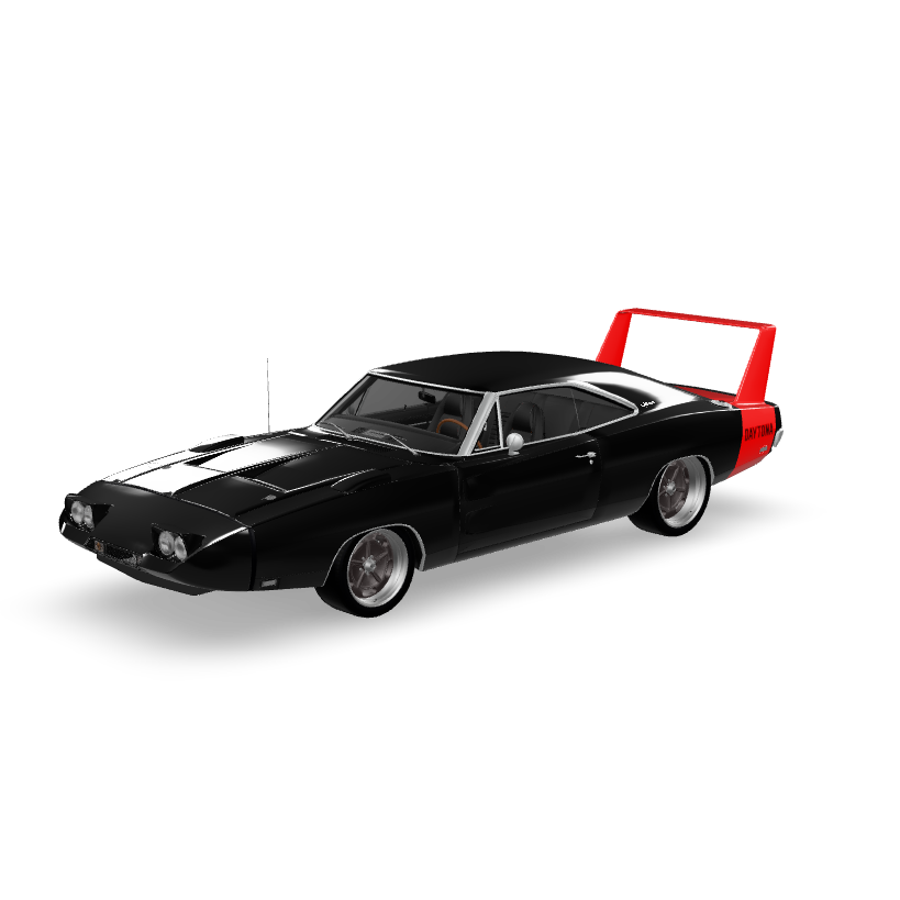 Daytona Muscle Car 3D Model