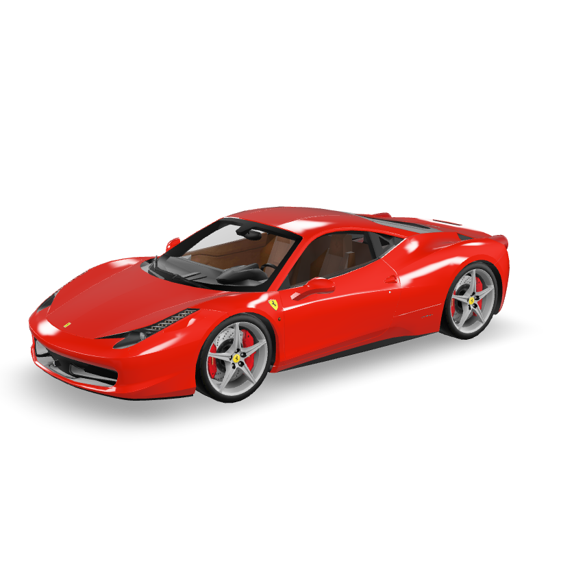 Ferrari 458 Italia 3D Model