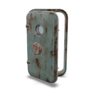 Rusty Hatch Door 3D Model