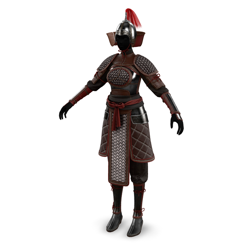 Ancient Warrior Armor 3D Model