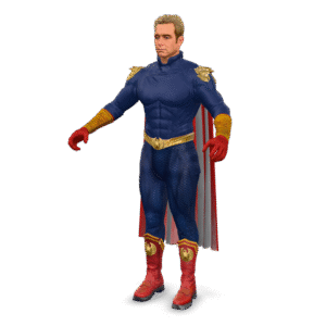 The Homelander Hero 3D Model