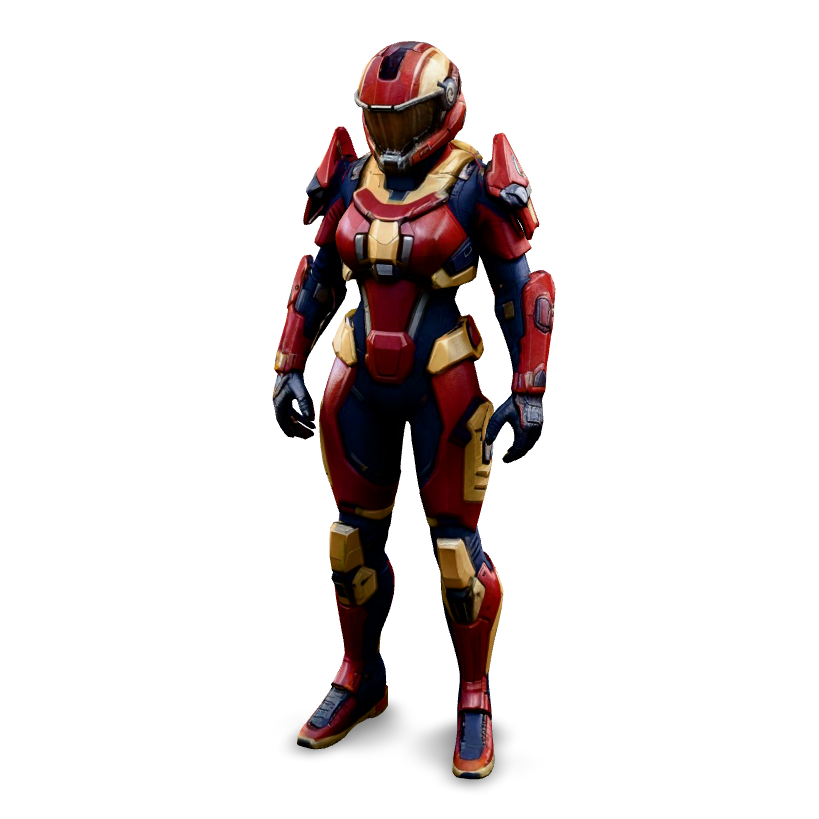 Sci-Fi Armor Suit 3D Model