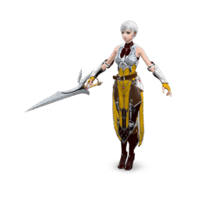 Fantasy Warrior Woman 3D Model