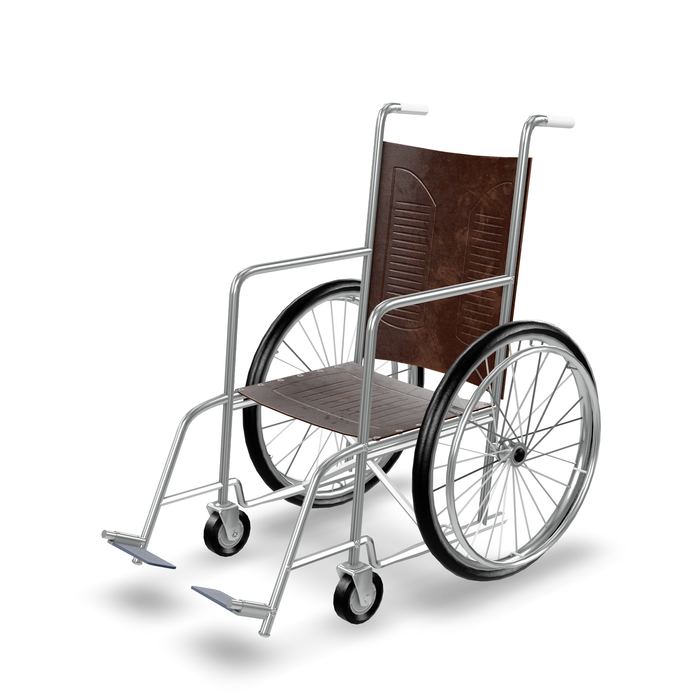 Classic Wheelchair Model 3D Model