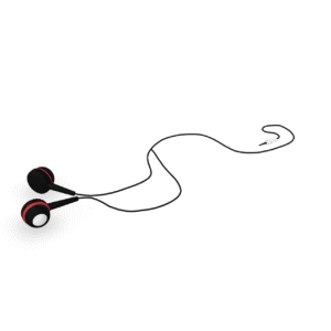 Modern Earphone Set 3D Model