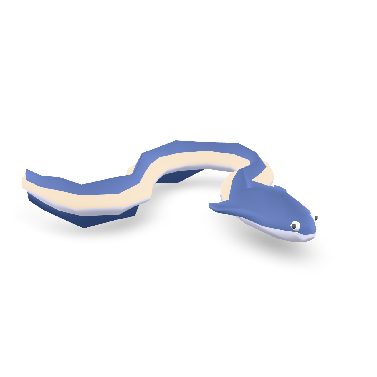 Stylized Eel Model 3D Model