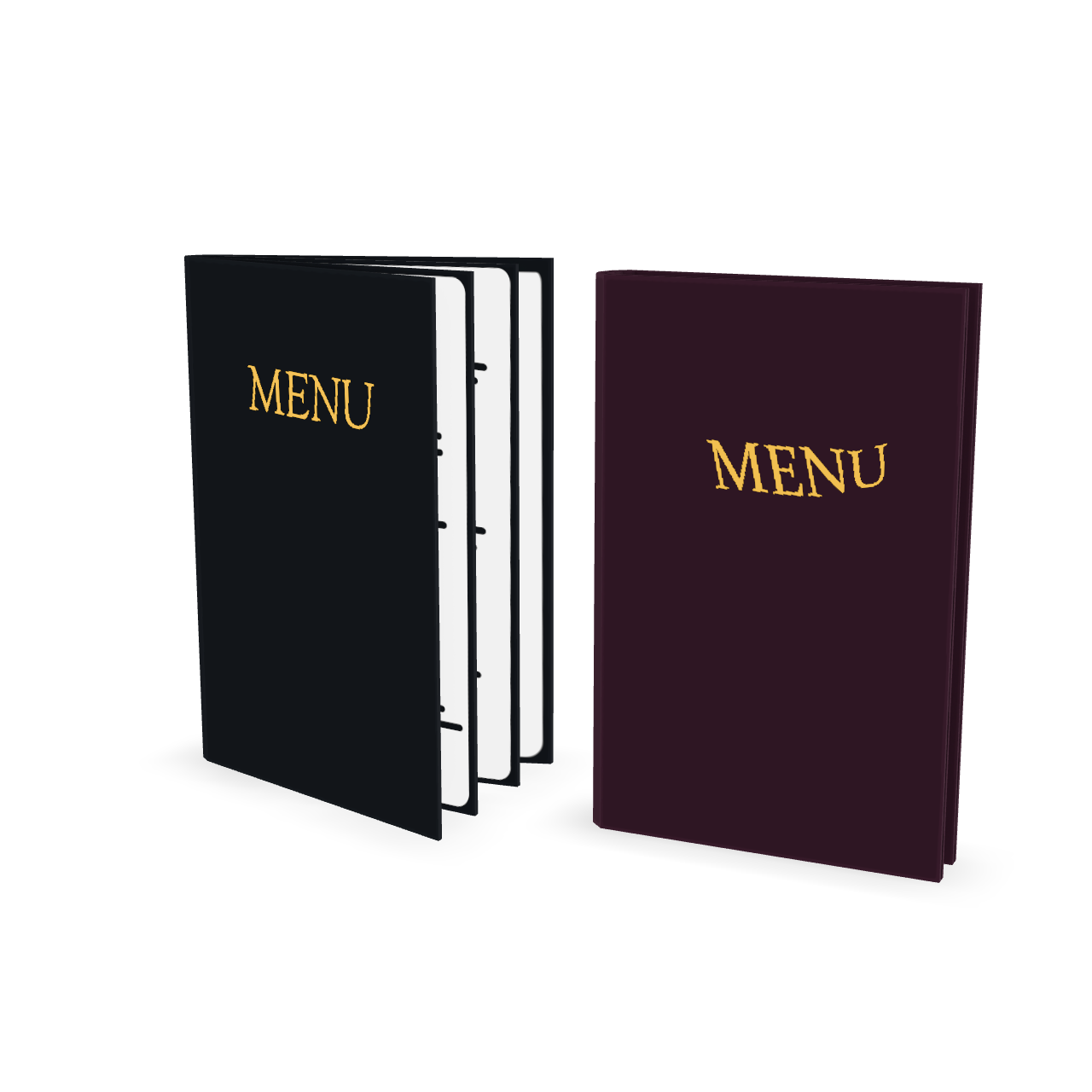 Restaurant Menu Holder 3D Model