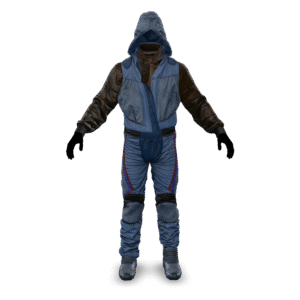 Sci-Fi Outfit 3D Model