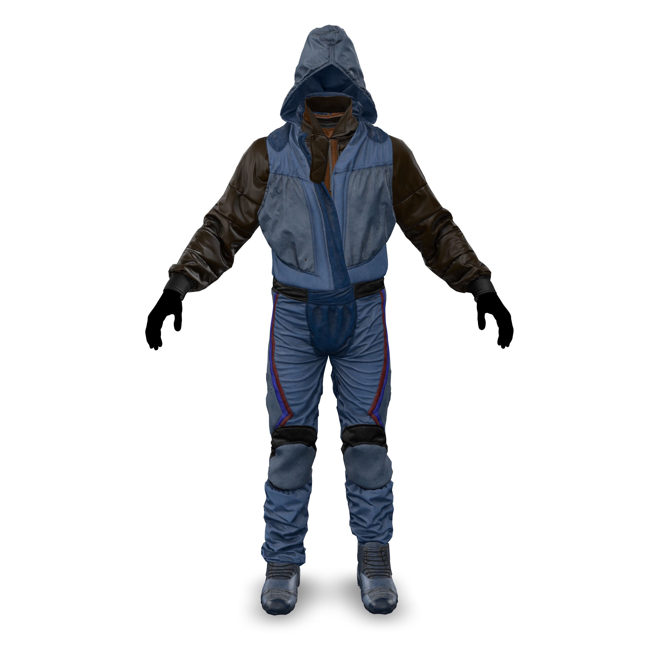 Sci-Fi Outfit 3D Model