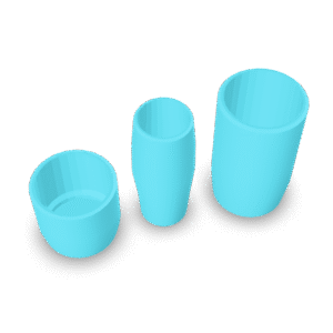 Cylindrical Container Set 3D Model