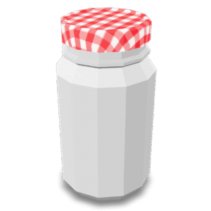 Simple Jar Model 3D Model