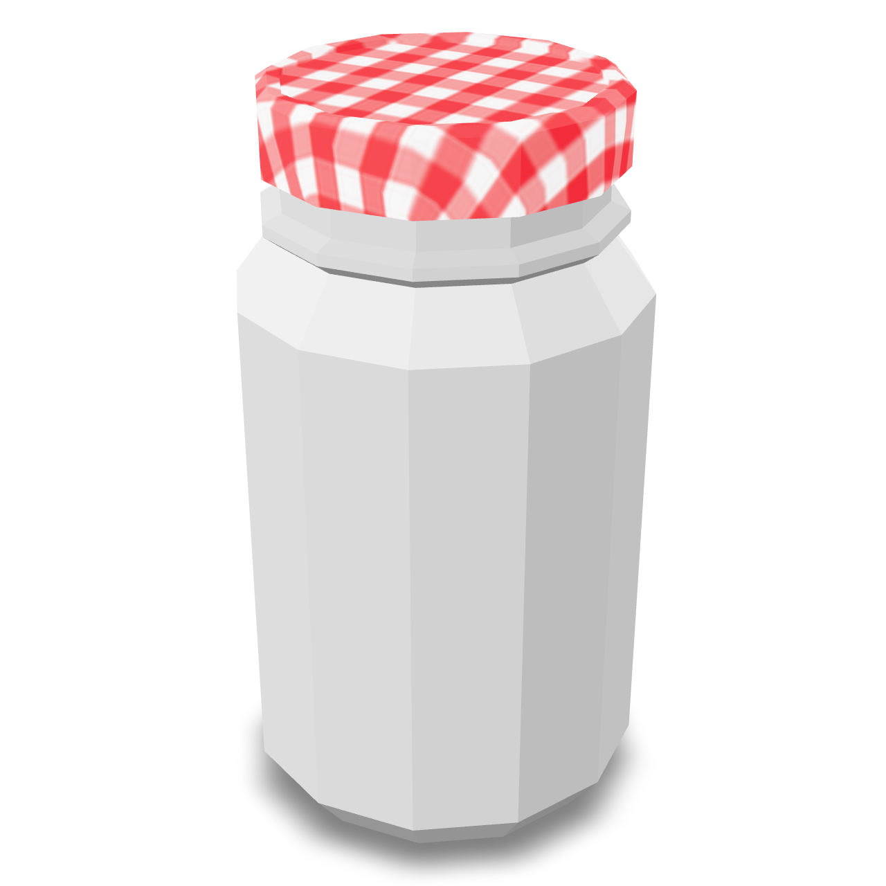 Simple Jar Model 3D Model