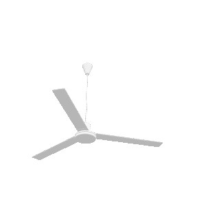 Ceiling Fan Simple 3D Model