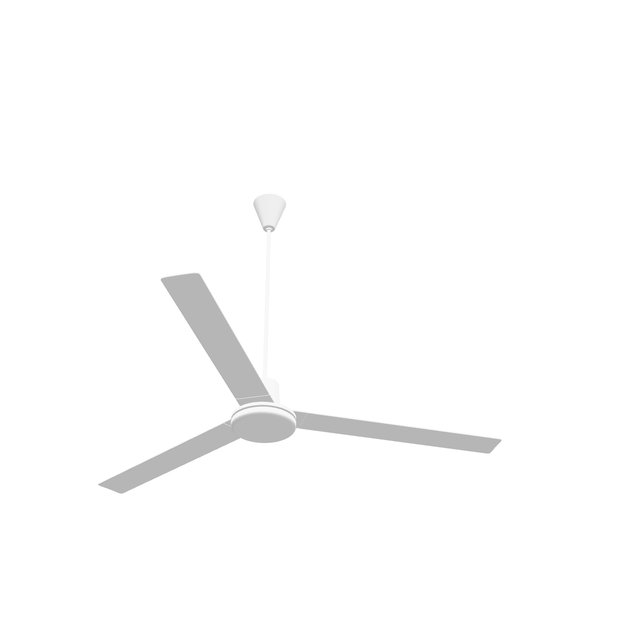 Ceiling Fan Simple 3D Model