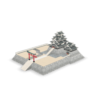 Japanese Castle Model 3D Model