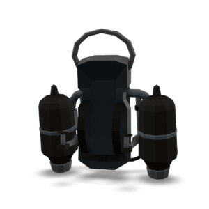 Low Poly Jetpack 3D Model