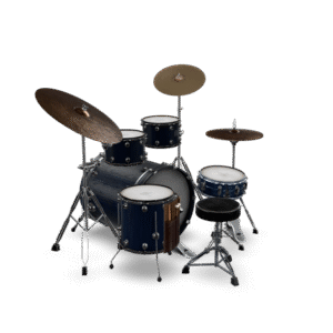 Complete Drum Set 3D Model