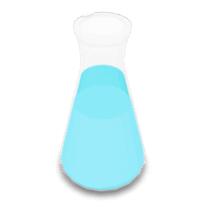 Liquid Filled Beaker 3D Model