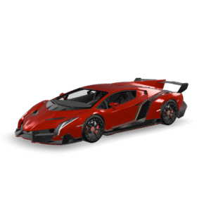 Red Sportscar Model 3D Model