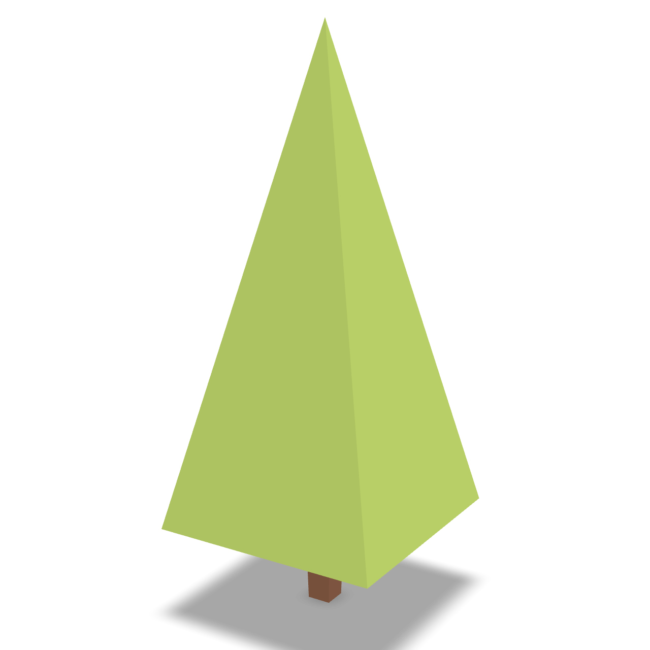 Low Poly Tree 3D Model