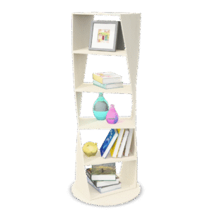 Twisted Bookshelf 3D Model