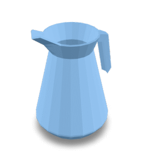 Simple Pitcher 3D Model