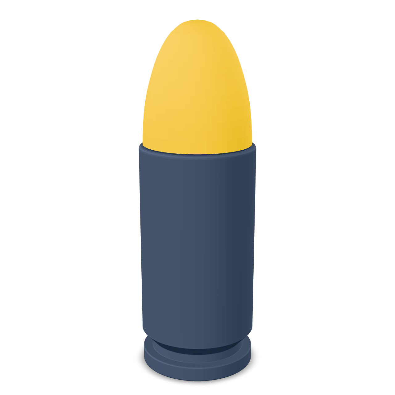 Stylized Bullet Model 3D Model