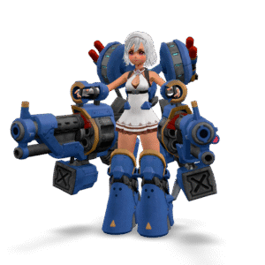 Anime Girl Mech Suit 3D Model