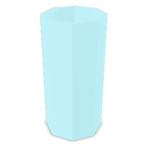Octagonal Column Simple 3D Model