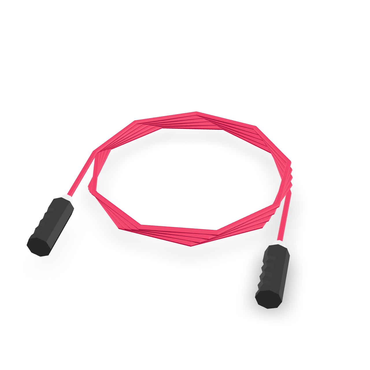 Low Poly Jump Rope 3D Model