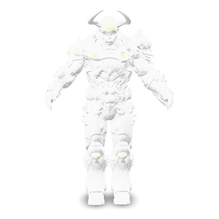 Marauder Heavy Armor 3D Model