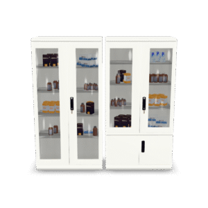 Pharmacy Display Cabinet 3D Model