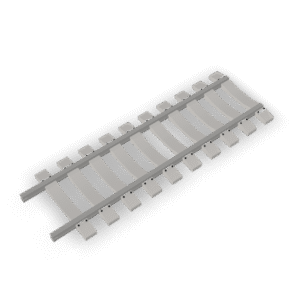 Railway Track Section 3D Model