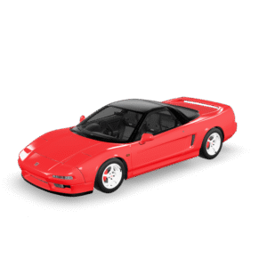 Red Sports Car 3D Model