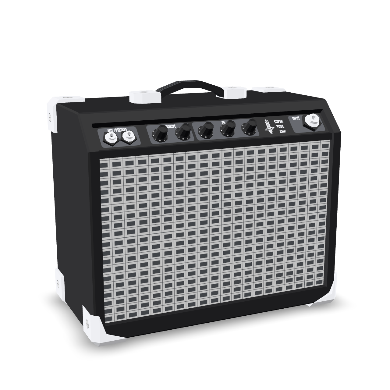 Guitar Tube Amplifier 3D Model