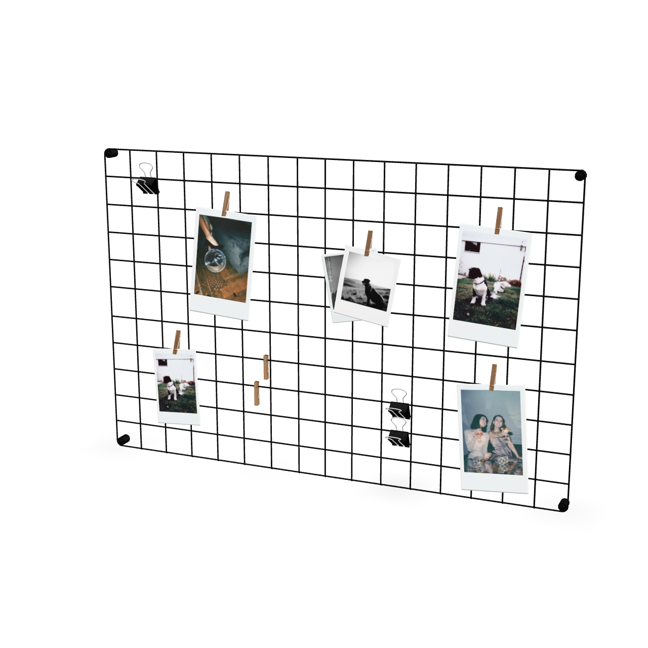 Photo Grid Display 3D Model