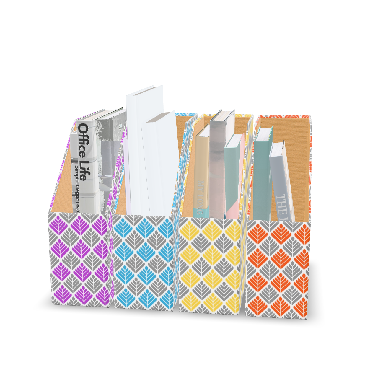 Decorative Book Organizers 3D Model