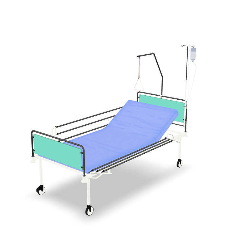 Hospital Bed Prop 3D Model
