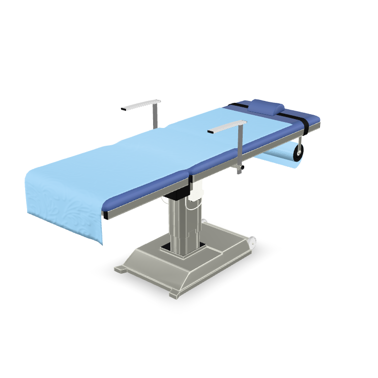 Operating Table 3D Model