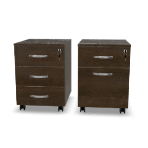 Wooden Filing Cabinet 3D Model