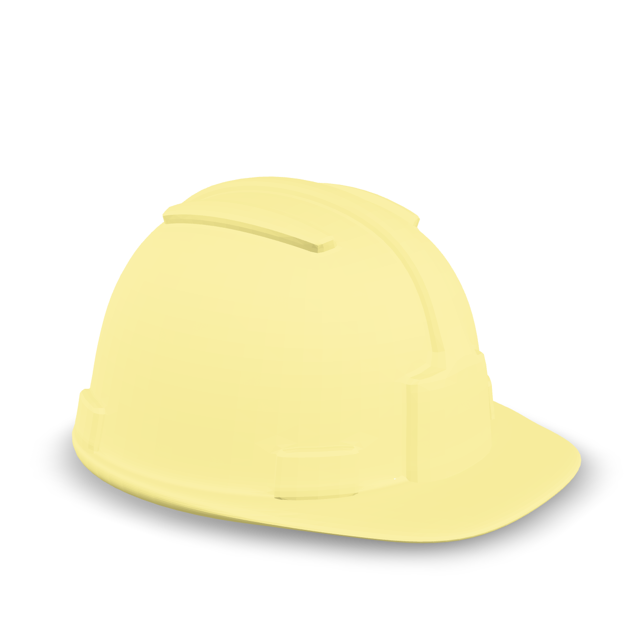 Hard Hat Yellow 3D Model