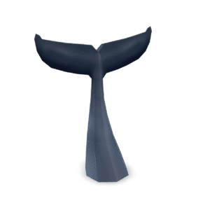 Whale Tail Simple 3D Model