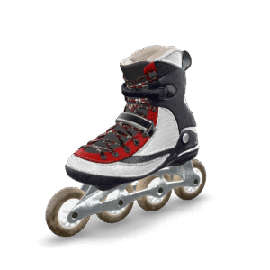 Inline Roller Skate 3D Model