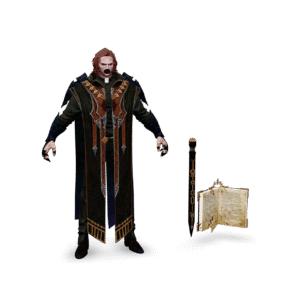 Dark Priest Character 3D Model