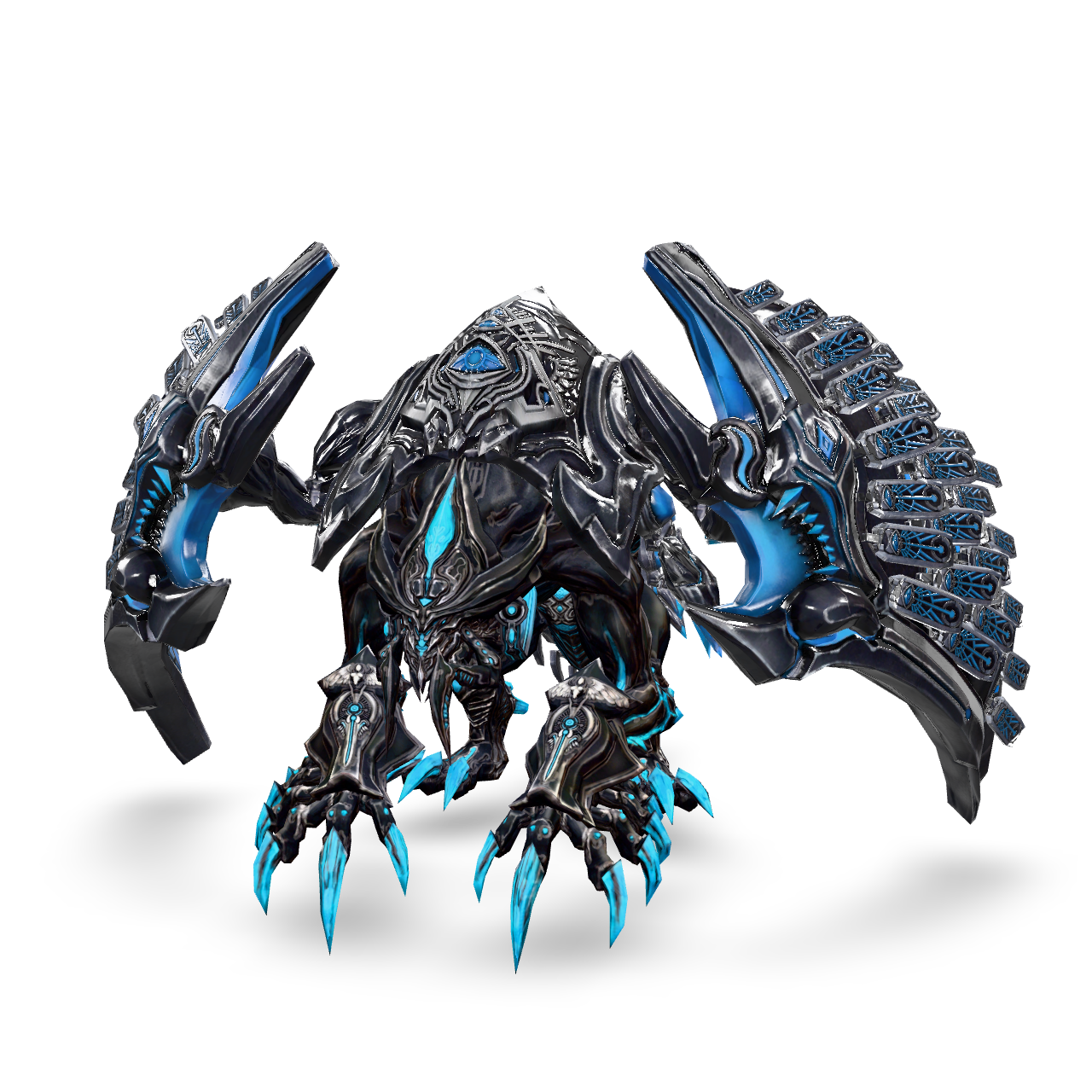 Cybernetic Guardian Beast 3D Model