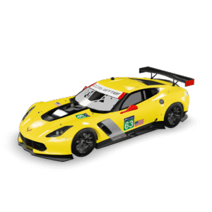 Corvette Race Car 3D Model